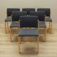 Ensemble de six chaises, design danois, années 1980, édition : Fritz Hansen