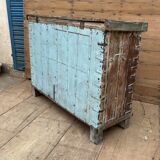 console - Burmese teak wedding chest