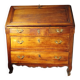 Commode scriban en noyer d'époque LouisXV 18 ème