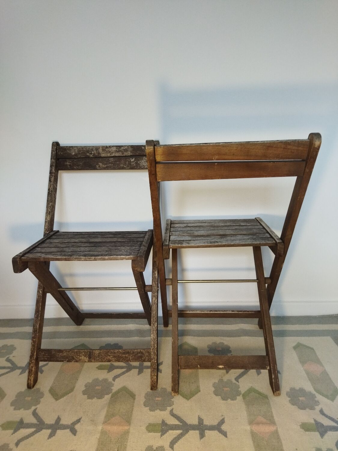 Vintage folding chairs
