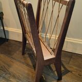 Vintage Scandinavian magazine rack