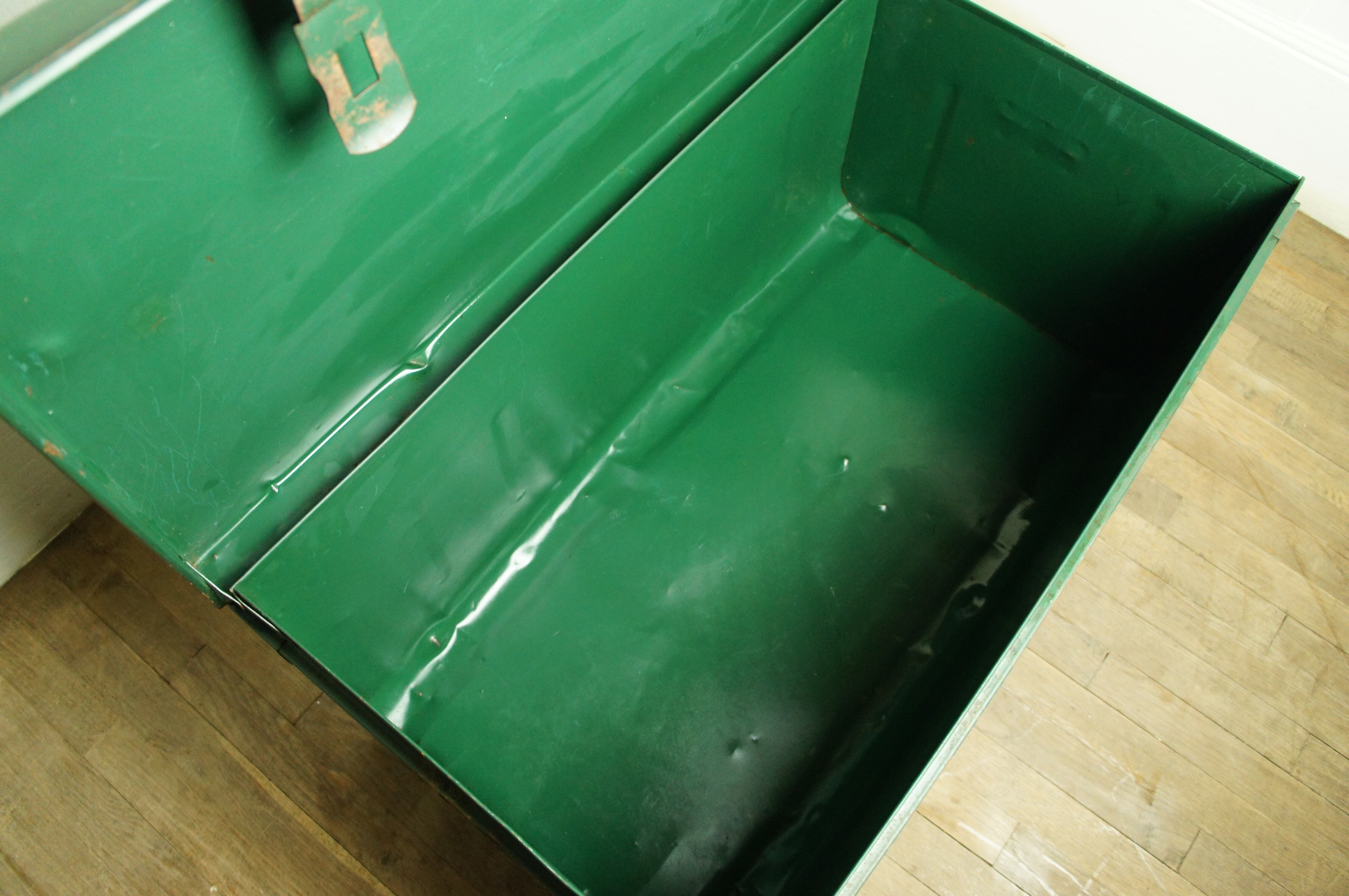 Military metal storage box