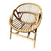Small children's rattan armchair