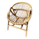 Petit fauteuil en rotin enfant