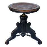 Tabouret de piano Napoléon III avec vis