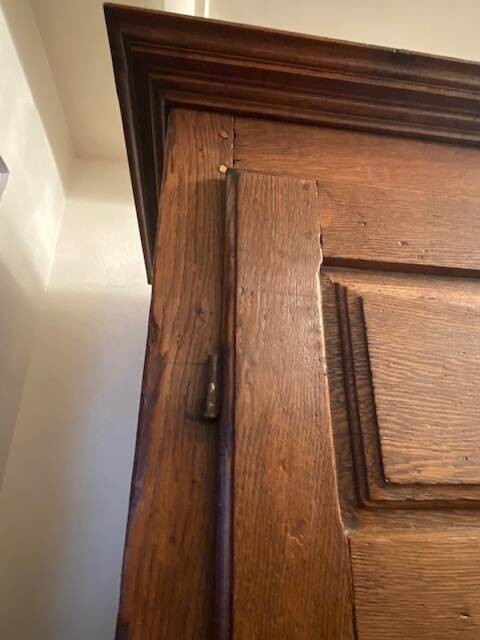 Brutalist antique wardrobe