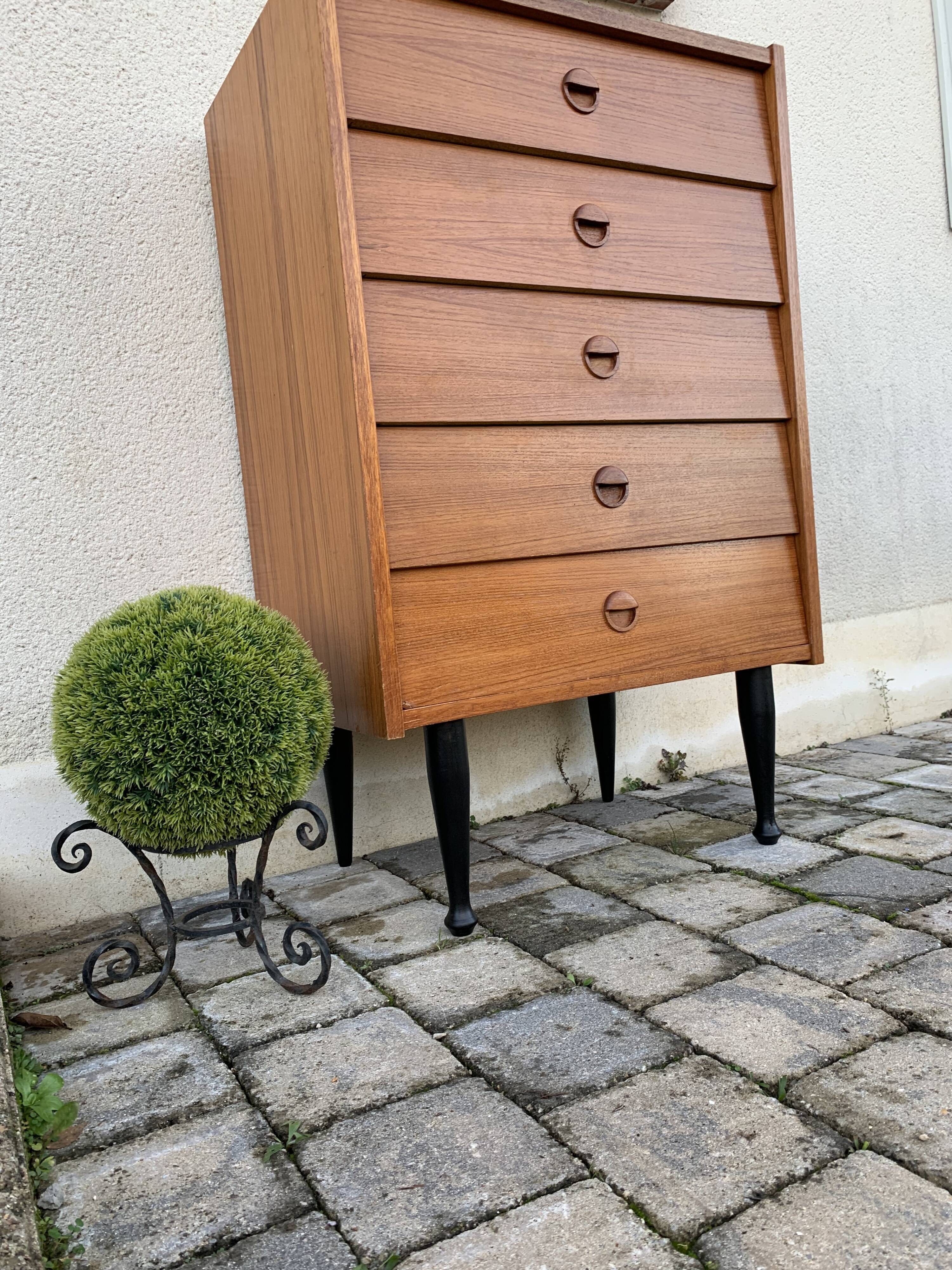 Commode chiffonnier vintage