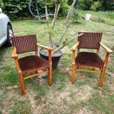 Biedermeier period armchairs