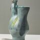 Zoomorphic ceramic vase, France, circa 1960.