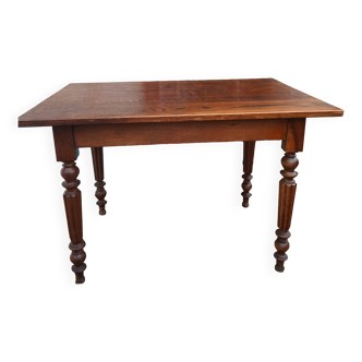 Wooden bistro table