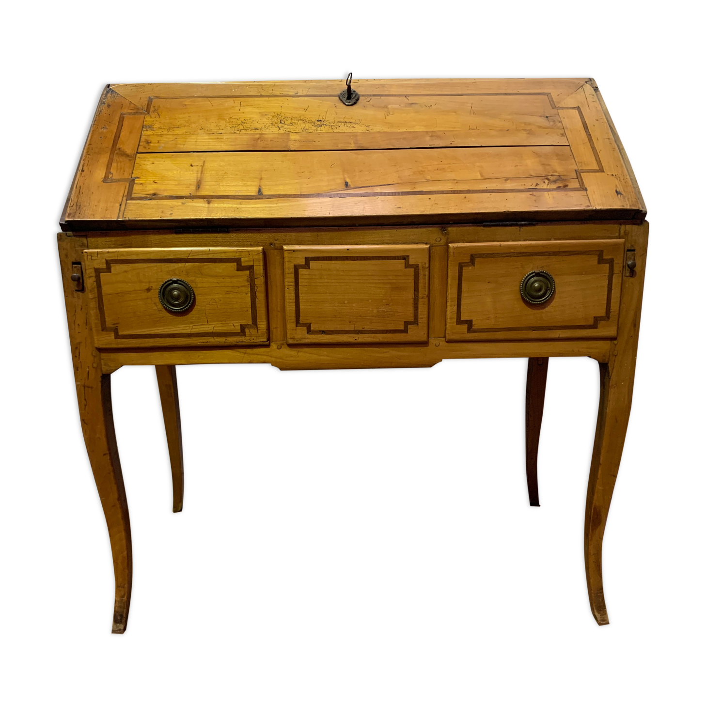 Louis XV style slope office in solid cherry xiX century