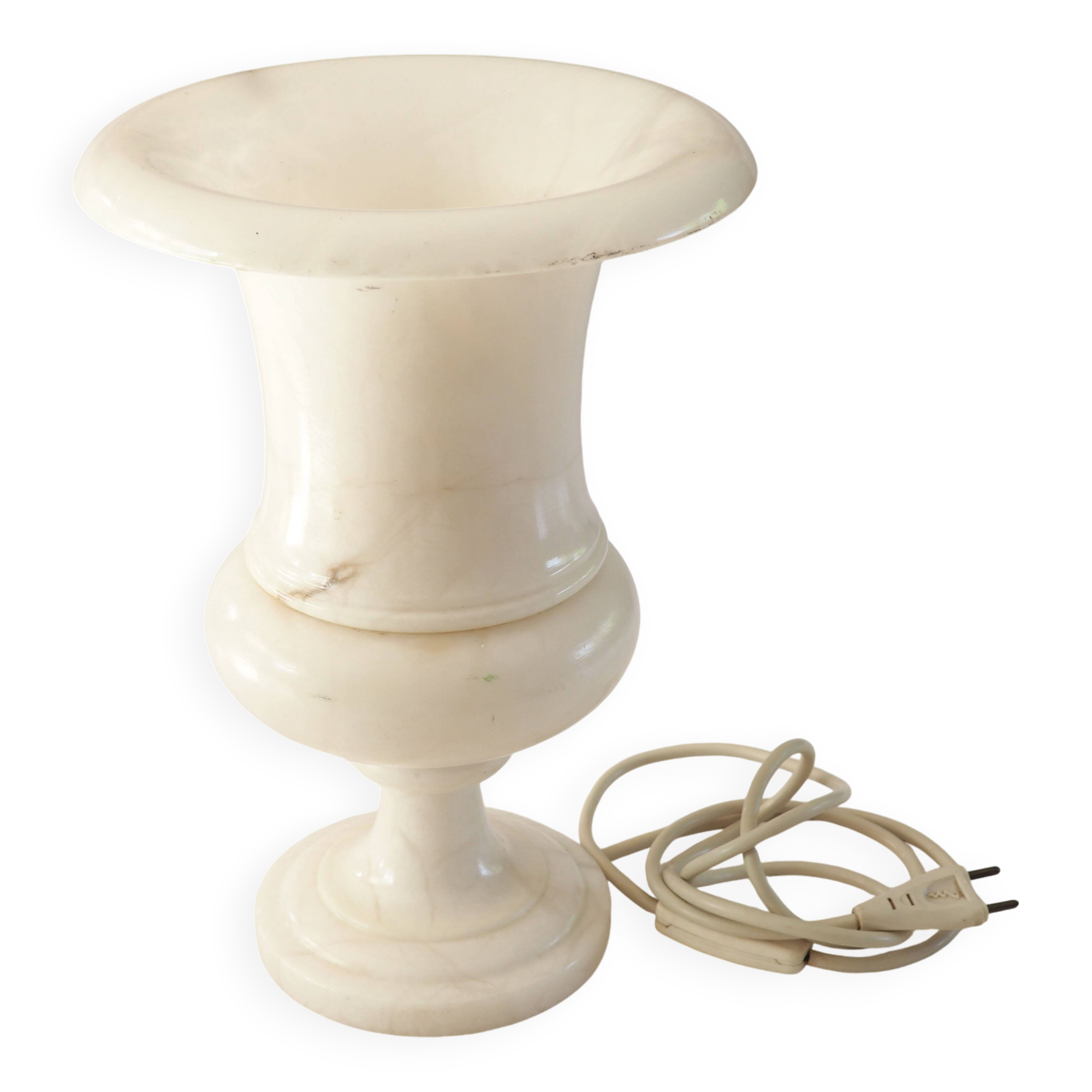 Medici alabaster lamp