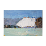 Painting by Nagao Usui "Landscape of Provence"
