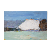 Peinture de Nagao Usui "Paysage de Provence"
