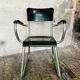 Bakelite tubular sled chair Bauhaus René Herbst 1940 1950