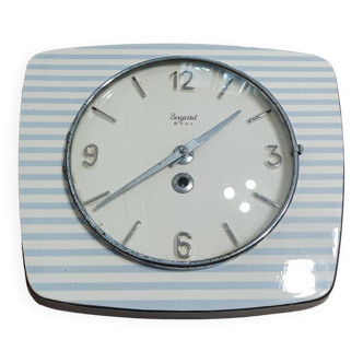 Ceramic wall clock + vintage bayard key
