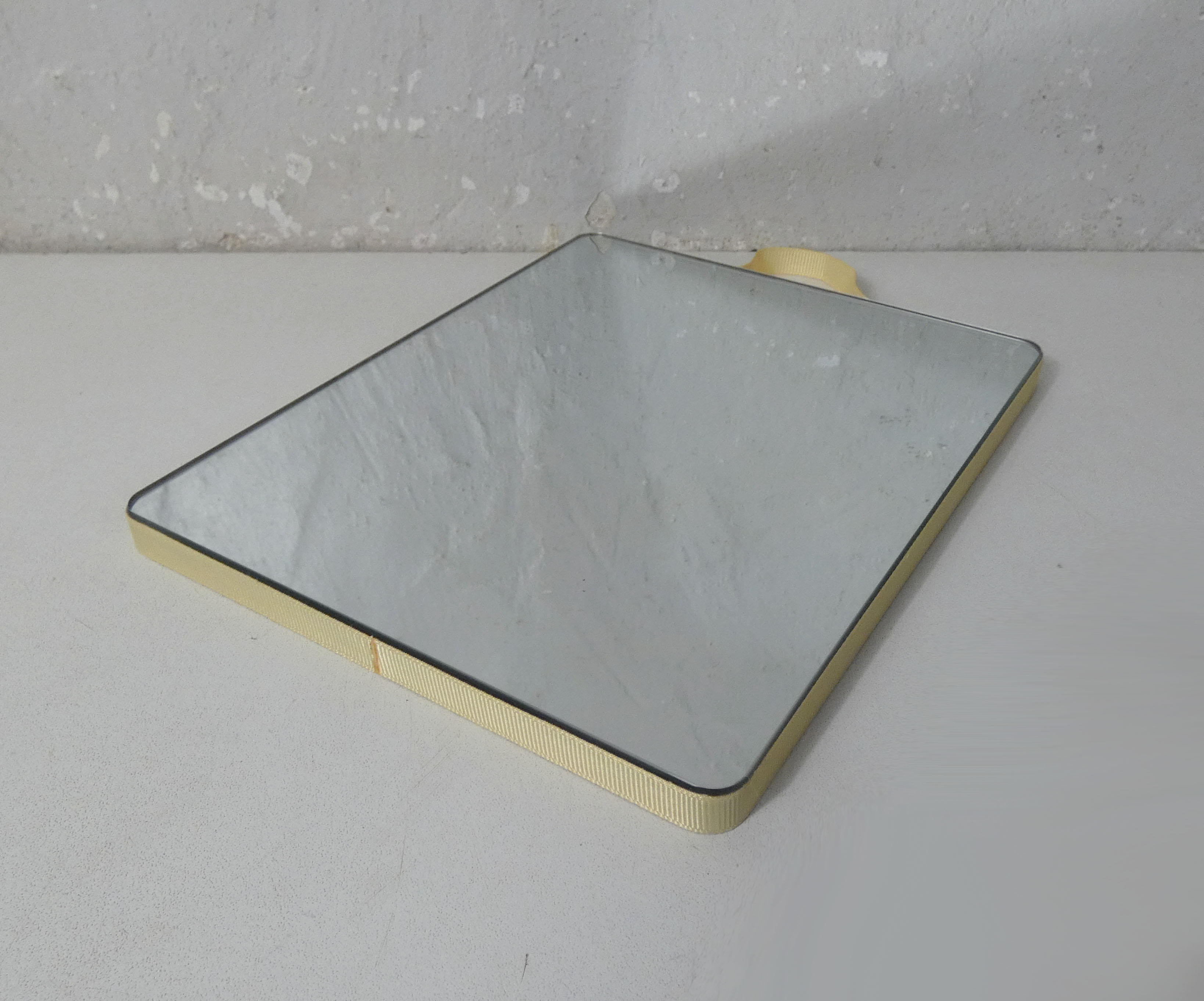 Mirror yellow ribbon design HAY Inga Sempé