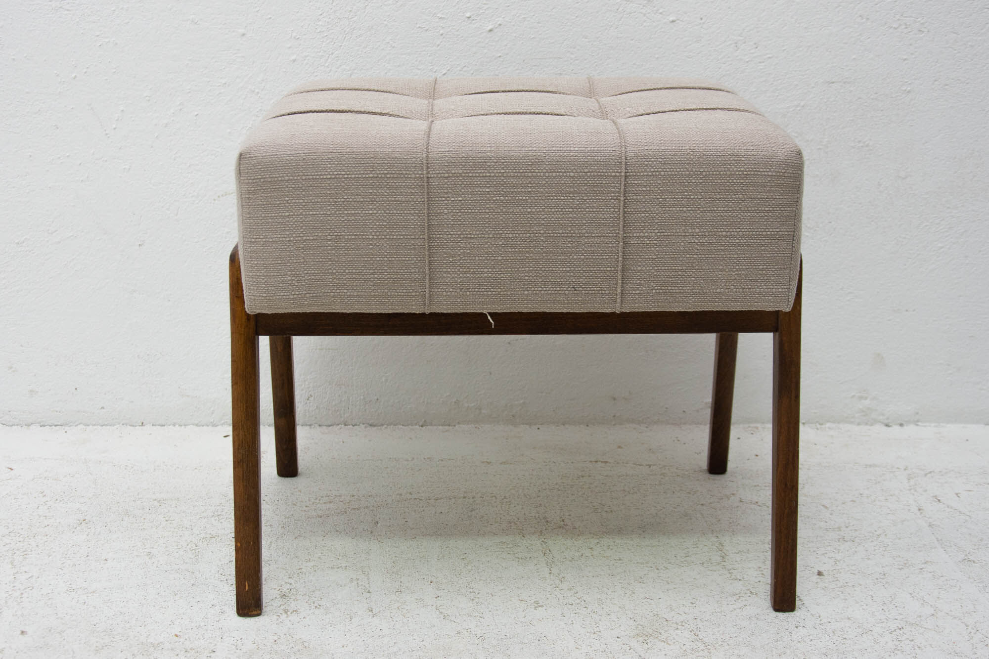 Tabouret en bois 1970, Tchécoslovaquie