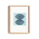 abstract illustration - M187 - painting signed Eawy