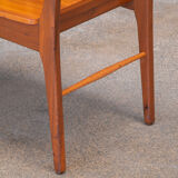 Scandinavian teak bench, 1960s