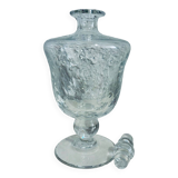 Saint Louis crystal decanter. Bubble Collection