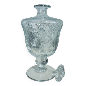 Saint Louis crystal decanter. Bubble Collection