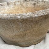 Reconstituted stone planter