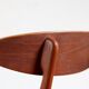 Paire de chaises scandinaves en teck années 60