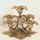 Brass flower candle holder