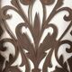 antique Napoleon III wall shelf in openwork wood