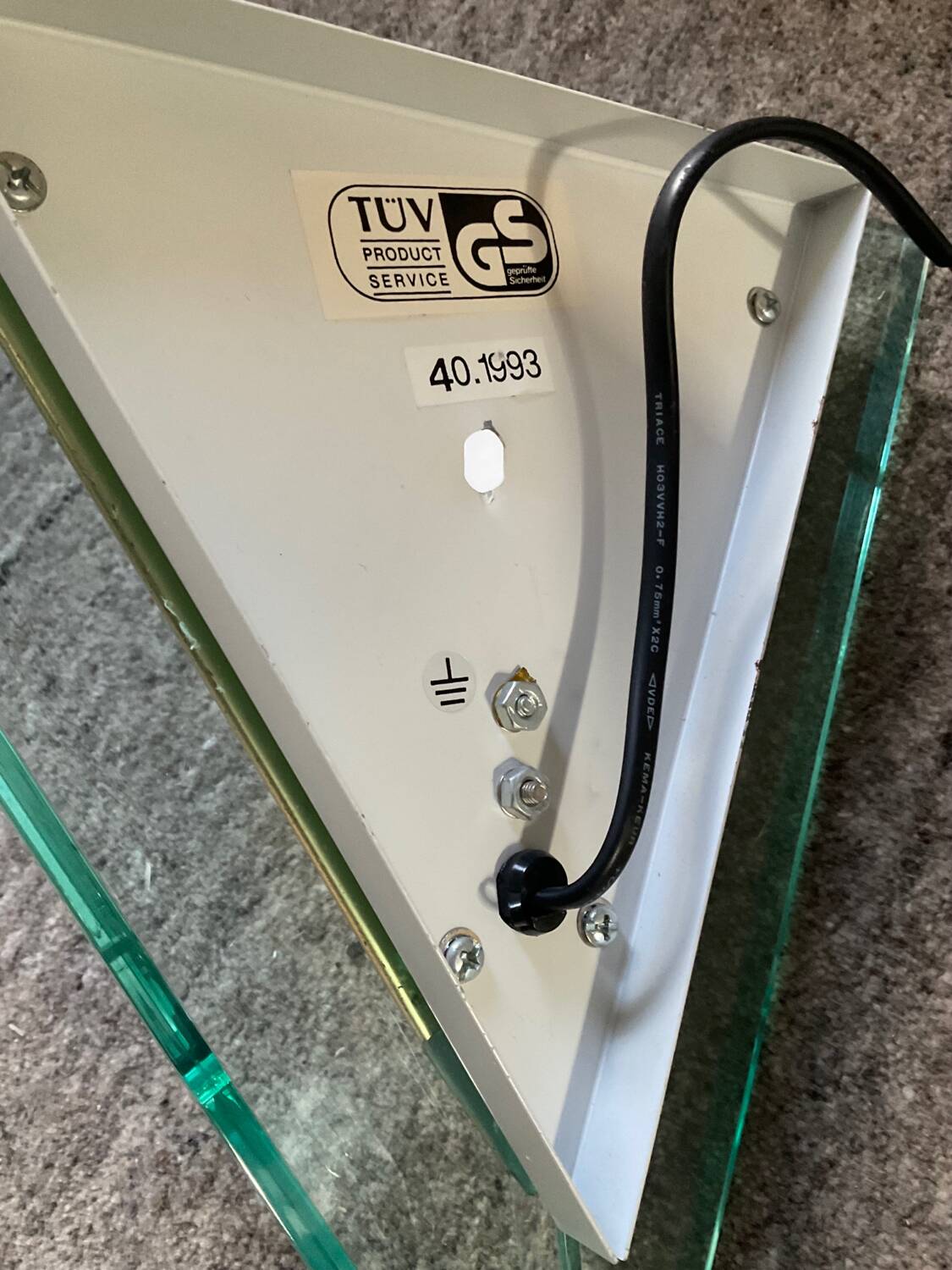 Pair of Hollywood Regency style wall lights