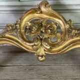 Louis XV style console table in gilded wood, 19th century