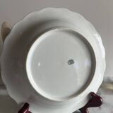 Children's plate in Limoges porcelain with cat motifs.