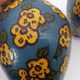 Pair of Large Art Deco Vases Émile Simonod H28cm Glazed Ceramic Blue