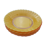 Set of 6 Duralex hollow plates