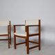 Paire de fauteuils scandinaves années 60