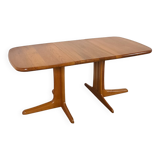 Teakhouten uitschuifbare eettafel