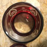 Bohemian crystal pot