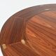 Dyrlund Lotus Flip Flap dining table in rosewood Denmark 1960
