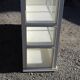 Showcase 2 doors sliding white