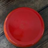 Vintage design 60s small round orange box