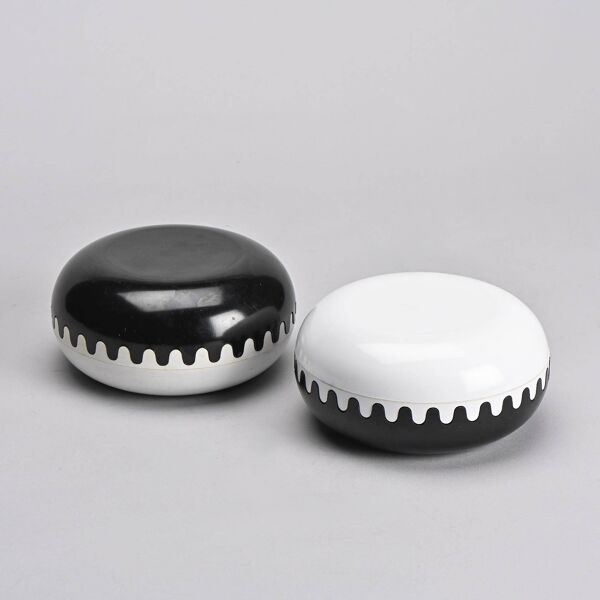 Paire de boîtes Clam Box par Alan Fletcher, Mebel, vers 1970