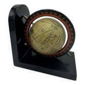 Globe map bookend