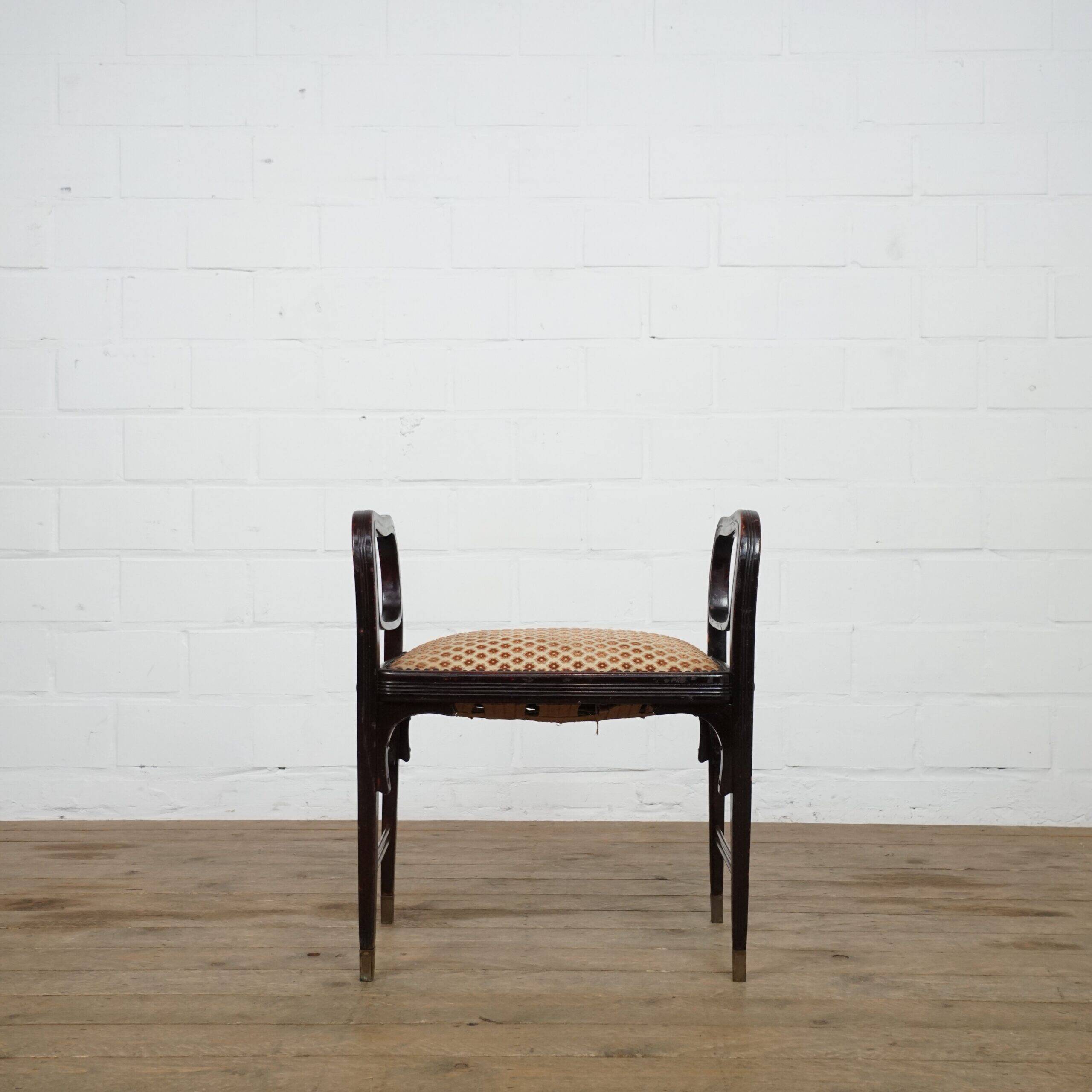 Stool by Otto Wagner model 412 for J&J Kohn