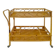 1960s Exquisite Italian Bamboo & Rattan Bar Cart by Franco Albini - Mid Cen