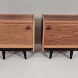 Tables de chevet, années 1970, lot de 2