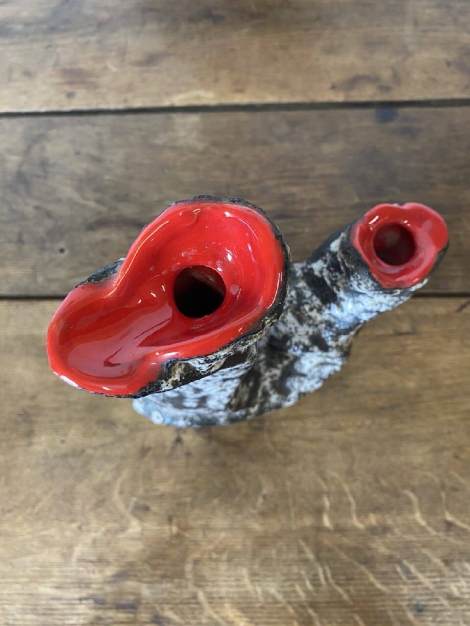 Paire de vases Vallauris, modèle A84, FAT LAVA