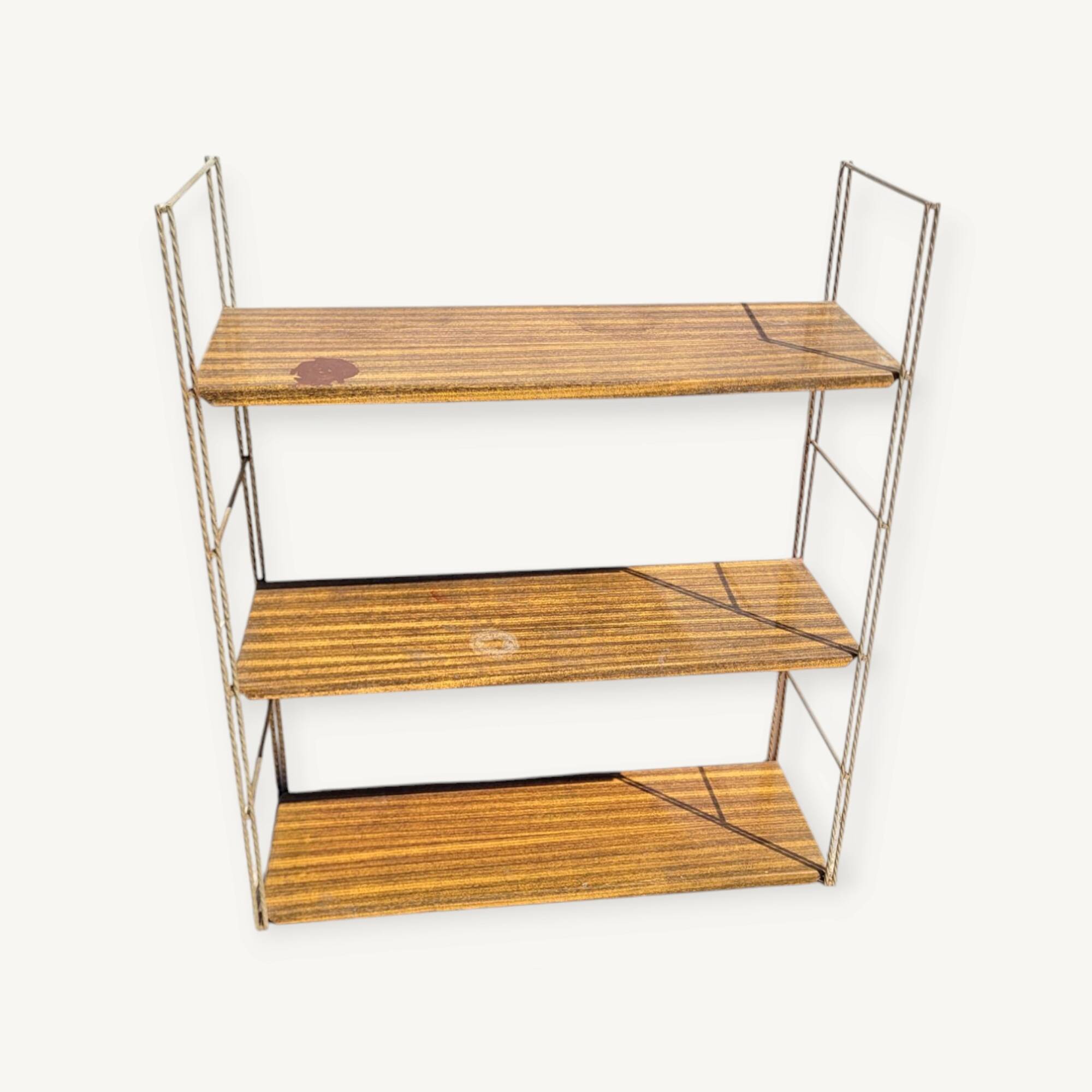 Vintage 70s string-style shelf