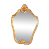Violin-shaped mirror in Louis XV style