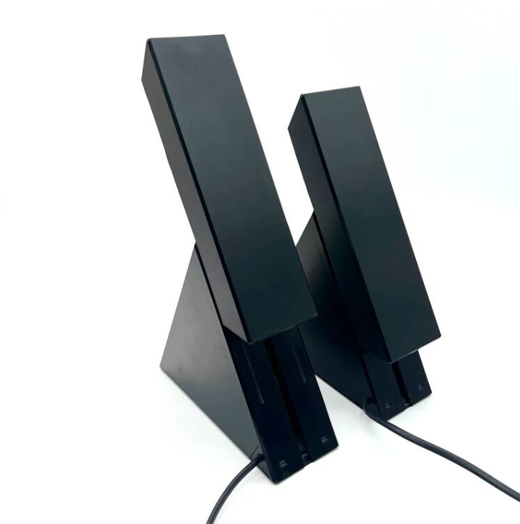 “Delta” lamps by Mario Bertorelle for “Jm Rdm” Massanzago, 1980s